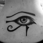 photo of eye tattoo Horus 22.01.2019 №034 - drawing tattoo god Horus Eye - tattoovalue.net