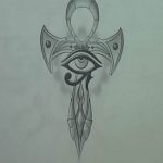photo of eye tattoo Horus 22.01.2019 №036 - drawing tattoo god Horus Eye - tattoovalue.net
