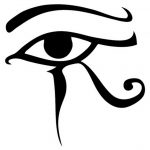 photo of eye tattoo Horus 22.01.2019 №040 - drawing tattoo god Horus Eye - tattoovalue.net