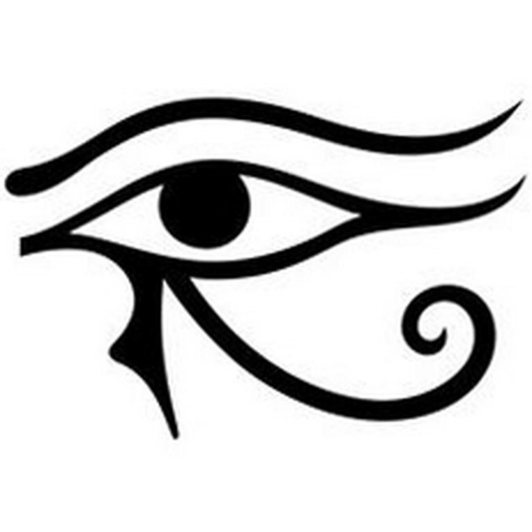 photo of eye tattoo Horus 22.01.2019 №041 - drawing tattoo god Horus Eye - tattoovalue.net