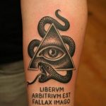 photo of eye tattoo Horus 22.01.2019 №048 - drawing tattoo god Horus Eye - tattoovalue.net
