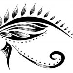 photo of eye tattoo Horus 22.01.2019 №060 - drawing tattoo god Horus Eye - tattoovalue.net