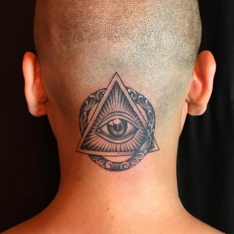 photo of eye tattoo Horus 22.01.2019 №075 - drawing tattoo god Horus Eye - tattoovalue.net