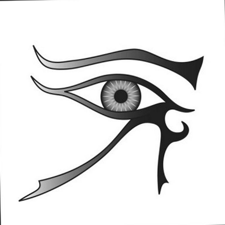 photo of eye tattoo Horus 22.01.2019 №076 - drawing tattoo god Horus Eye - tattoovalue.net