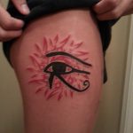 photo of eye tattoo Horus 22.01.2019 №083 - drawing tattoo god Horus Eye - tattoovalue.net