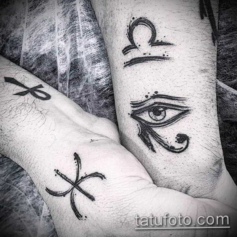 photo of eye tattoo Horus 22.01.2019 №087 - drawing tattoo god Horus Eye - tattoovalue.net