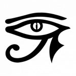 photo of eye tattoo Horus 22.01.2019 №118 - drawing tattoo god Horus Eye - tattoovalue.net