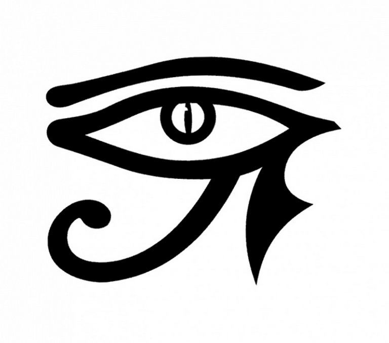 photo of eye tattoo Horus 22.01.2019 №118 - drawing tattoo god Horus Eye - tattoovalue.net