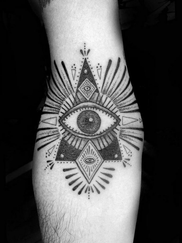photo of eye tattoo Horus 22.01.2019 №127 - drawing tattoo god Horus Eye - tattoovalue.net