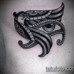 photo of eye tattoo Horus 22.01.2019 №134 - drawing tattoo god Horus Eye - tattoovalue.net