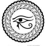 photo of eye tattoo Horus 22.01.2019 №137 - drawing tattoo god Horus Eye - tattoovalue.net