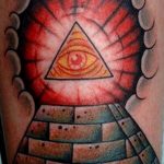 photo of eye tattoo Horus 22.01.2019 №143 - drawing tattoo god Horus Eye - tattoovalue.net