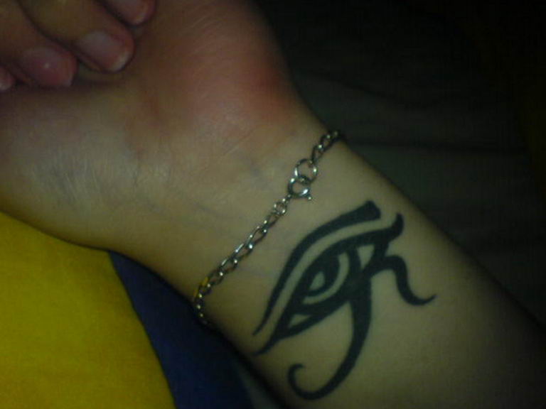 photo of eye tattoo Horus 22.01.2019 №144 - drawing tattoo god Horus Eye - tattoovalue.net