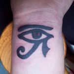 photo of eye tattoo Horus 22.01.2019 №147 - drawing tattoo god Horus Eye - tattoovalue.net