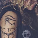 photo of eye tattoo Horus 22.01.2019 №149 - drawing tattoo god Horus Eye - tattoovalue.net