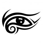 photo of eye tattoo Horus 22.01.2019 №151 - drawing tattoo god Horus Eye - tattoovalue.net