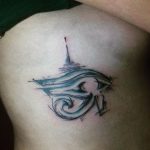 photo of eye tattoo Horus 22.01.2019 №152 - drawing tattoo god Horus Eye - tattoovalue.net