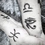 photo of eye tattoo Horus 22.01.2019 №159 - drawing tattoo god Horus Eye - tattoovalue.net