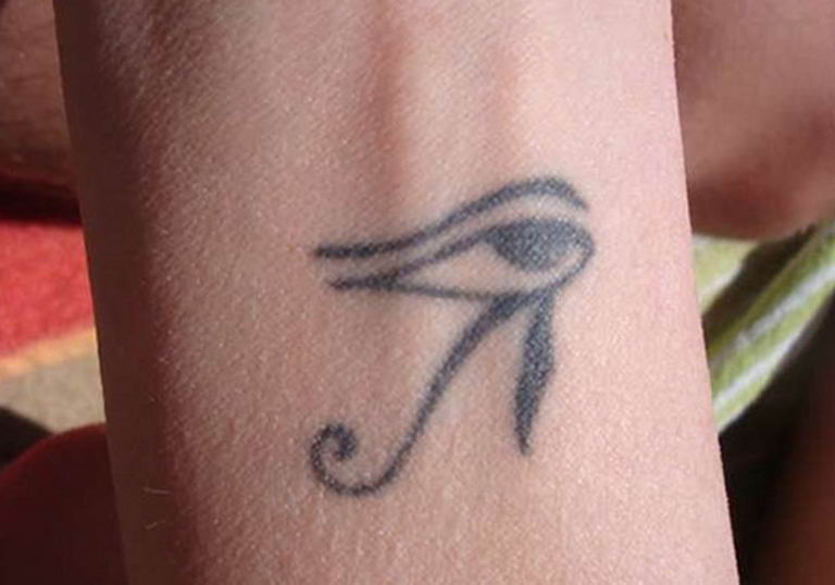 photo of eye tattoo Horus 22.01.2019 №161 - drawing tattoo god Horus Eye - tattoovalue.net