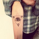 photo of eye tattoo Horus 22.01.2019 №168 - drawing tattoo god Horus Eye - tattoovalue.net