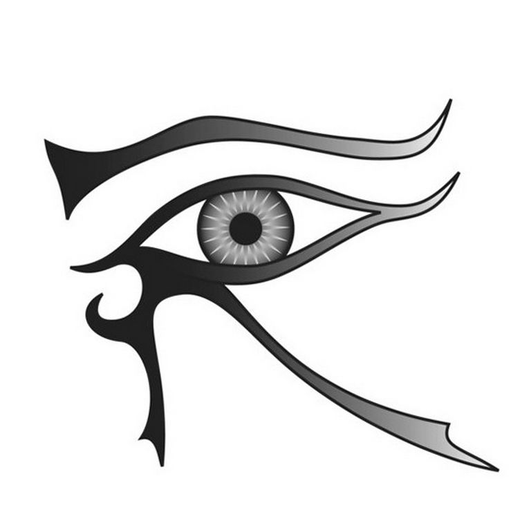 photo of eye tattoo Horus 22.01.2019 №170 - drawing tattoo god Horus Eye - tattoovalue.net
