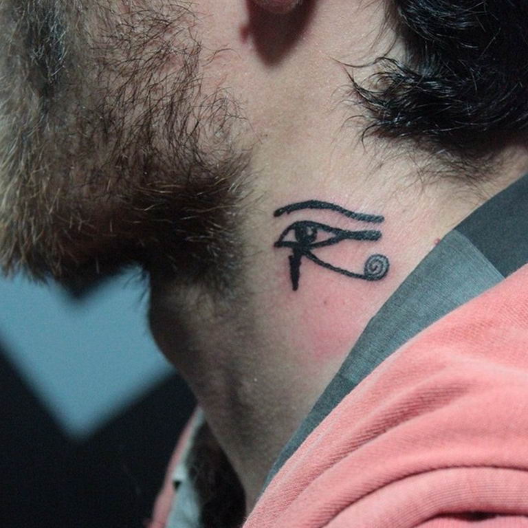 photo of eye tattoo Horus 22.01.2019 №172 - drawing tattoo god Horus Eye - tattoovalue.net