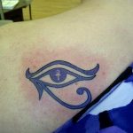 photo of eye tattoo Horus 22.01.2019 №174 - drawing tattoo god Horus Eye - tattoovalue.net