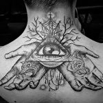 photo of eye tattoo Horus 22.01.2019 №177 - drawing tattoo god Horus Eye - tattoovalue.net