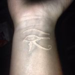 photo of eye tattoo Horus 22.01.2019 №184 - drawing tattoo god Horus Eye - tattoovalue.net