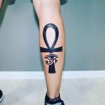 photo of eye tattoo Horus 22.01.2019 №187 - drawing tattoo god Horus Eye - tattoovalue.net