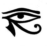 photo of eye tattoo Horus 22.01.2019 №188 - drawing tattoo god Horus Eye - tattoovalue.net