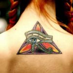 photo of eye tattoo Horus 22.01.2019 №199 - drawing tattoo god Horus Eye - tattoovalue.net