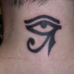 photo of eye tattoo Horus 22.01.2019 №213 - drawing tattoo god Horus Eye - tattoovalue.net