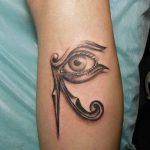 photo of eye tattoo Horus 22.01.2019 №222 - drawing tattoo god Horus Eye - tattoovalue.net