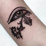 photo of eye tattoo Horus 22.01.2019 №224 - drawing tattoo god Horus Eye - tattoovalue.net