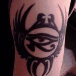 photo of eye tattoo Horus 22.01.2019 №230 - drawing tattoo god Horus Eye - tattoovalue.net