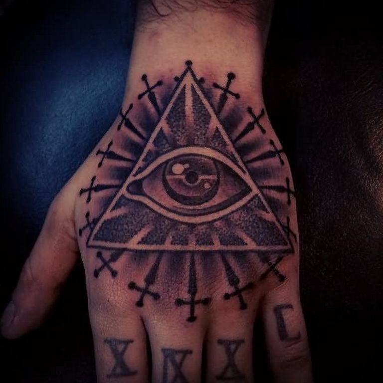 photo of eye tattoo Horus 22.01.2019 №239 - drawing tattoo god Horus Eye - tattoovalue.net