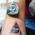 photo of eye tattoo Horus 22.01.2019 №244 - drawing tattoo god Horus Eye - tattoovalue.net