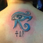 photo of eye tattoo Horus 22.01.2019 №250 - drawing tattoo god Horus Eye - tattoovalue.net