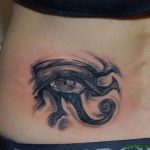 photo of eye tattoo Horus 22.01.2019 №256 - drawing tattoo god Horus Eye - tattoovalue.net