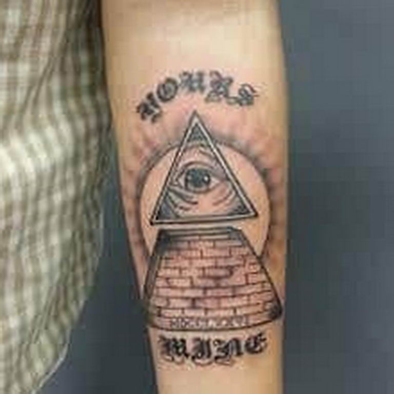 photo of eye tattoo Horus 22.01.2019 №258 - drawing tattoo god Horus Eye - tattoovalue.net