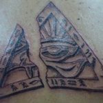 photo of eye tattoo Horus 22.01.2019 №264 - drawing tattoo god Horus Eye - tattoovalue.net