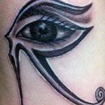 photo of eye tattoo Horus 22.01.2019 №279 - drawing tattoo god Horus Eye - tattoovalue.net