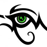 photo of eye tattoo Horus 22.01.2019 №294 - drawing tattoo god Horus Eye - tattoovalue.net