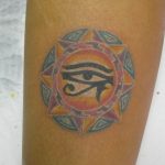 photo of eye tattoo Horus 22.01.2019 №300 - drawing tattoo god Horus Eye - tattoovalue.net