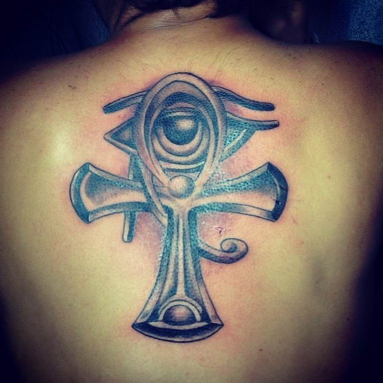 photo of eye tattoo Horus 22.01.2019 №306 - drawing tattoo god Horus Eye - tattoovalue.net