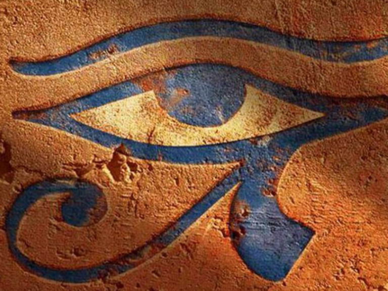 photo of eye tattoo Horus 22.01.2019 №309 - drawing tattoo god Horus Eye - tattoovalue.net