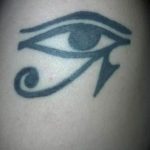 photo of eye tattoo Horus 22.01.2019 №317 - drawing tattoo god Horus Eye - tattoovalue.net