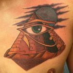 photo of eye tattoo Horus 22.01.2019 №320 - drawing tattoo god Horus Eye - tattoovalue.net