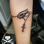 photo of eye tattoo Horus 22.01.2019 №323 - drawing tattoo god Horus Eye - tattoovalue.net